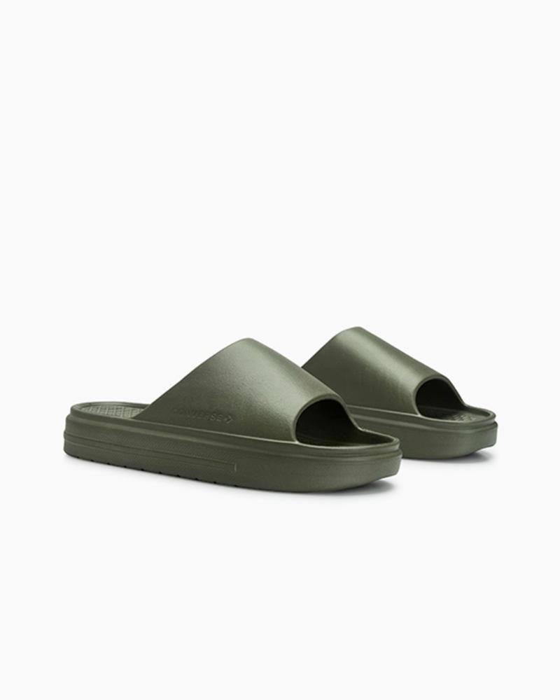 Chinelo Converse Slide Verde Verde 6