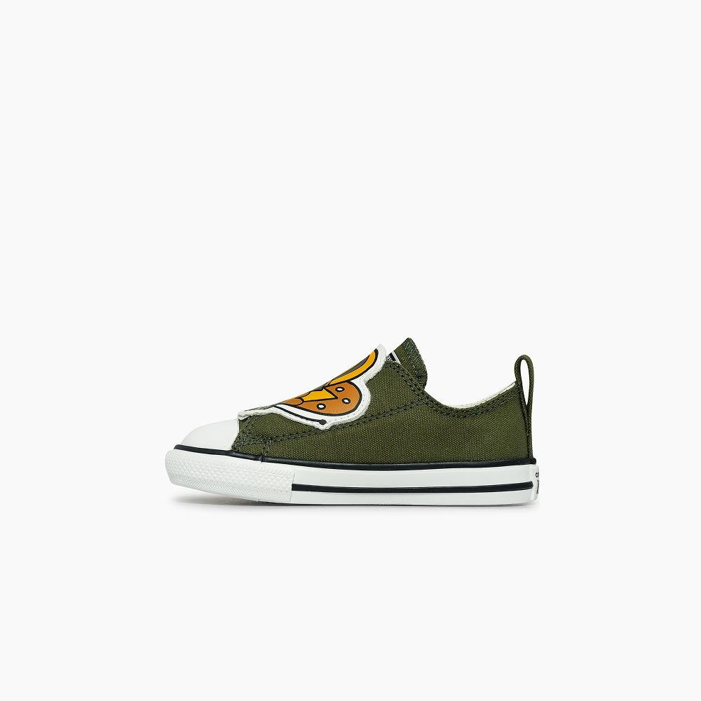 Tênis Criança Chuck Taylor All Star Bugs Cano Baixo Verde Verde 5