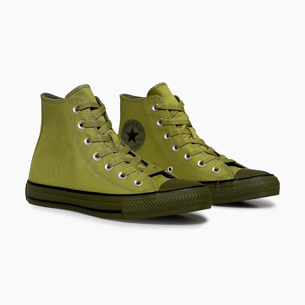 Tênis Chuck Taylor All Star Canvas+1 Cano Alto Verde Verde 4