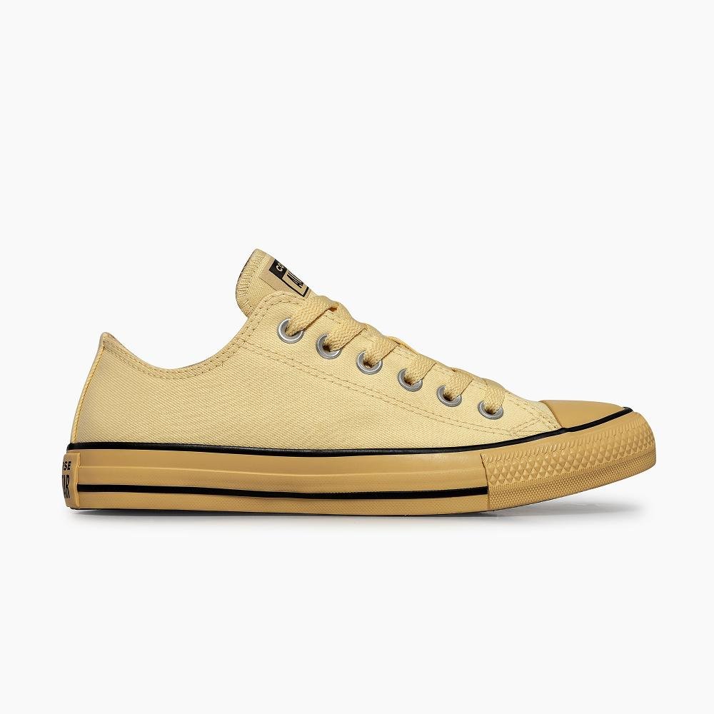 Tênis Chuck Taylor All Star Canvas+1 Cano Baixo Amarelo