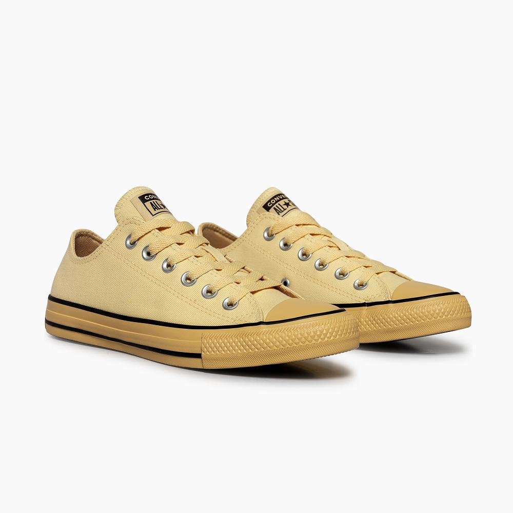 Tênis Chuck Taylor All Star Canvas+1 Cano Baixo Amarelo Amarelo 5