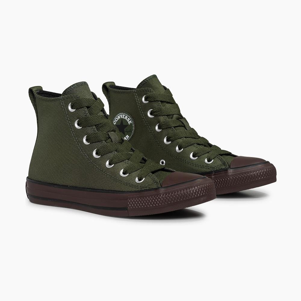 Tênis Chuck Taylor All Star Sporty Cano Alto Verde Verde 4