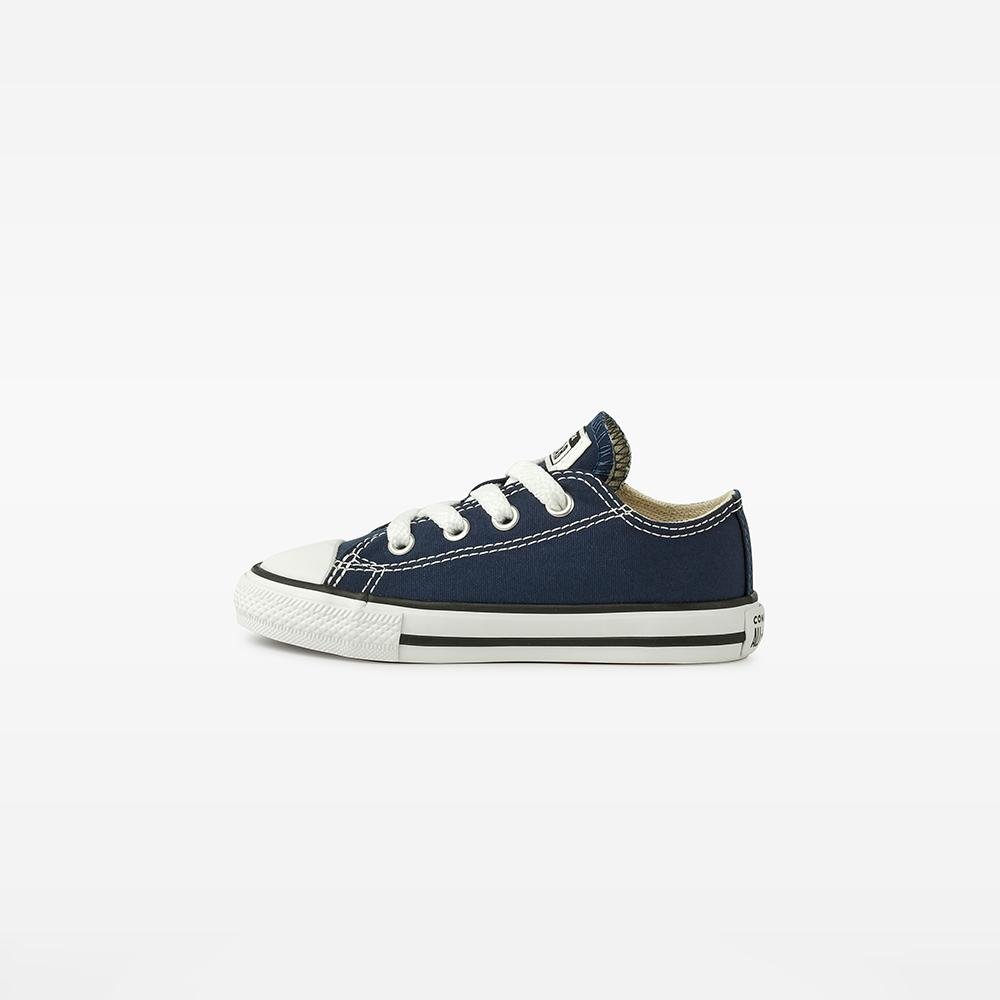Tênis Criança Chuck Taylor All Star Canvas Cano Baixo Azul Azul 5