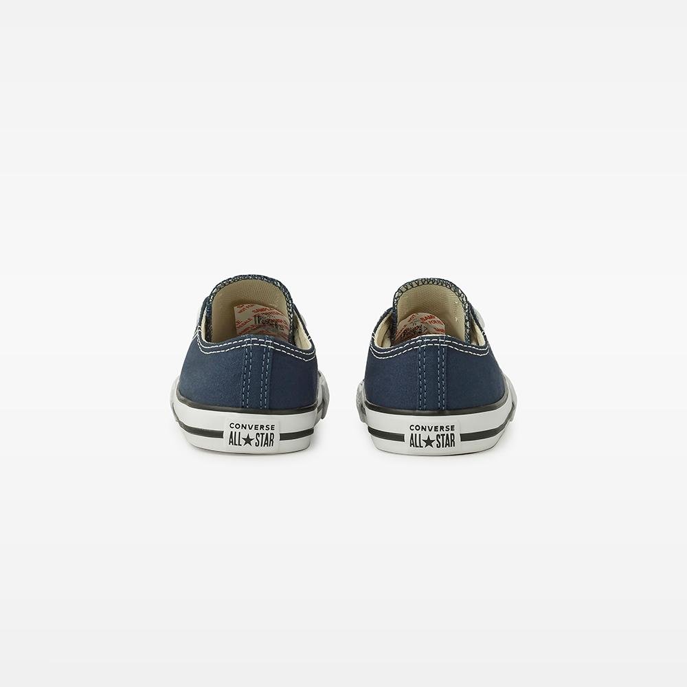 Tênis Criança Chuck Taylor All Star Canvas Cano Baixo Azul Azul 7