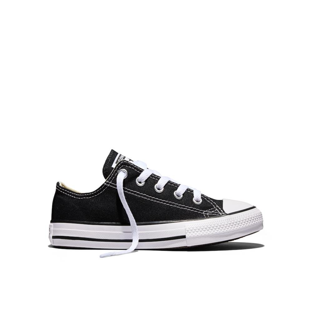 Tênis Juvenil Chuck Taylor All Star Canvas Cano Baixo Preto