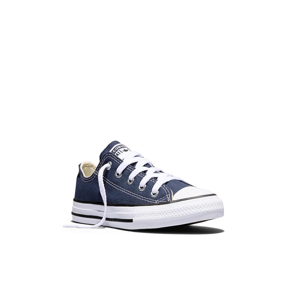 Tênis Juvenil Chuck Taylor All Star Canvas Cano Baixo Azul Azul 4