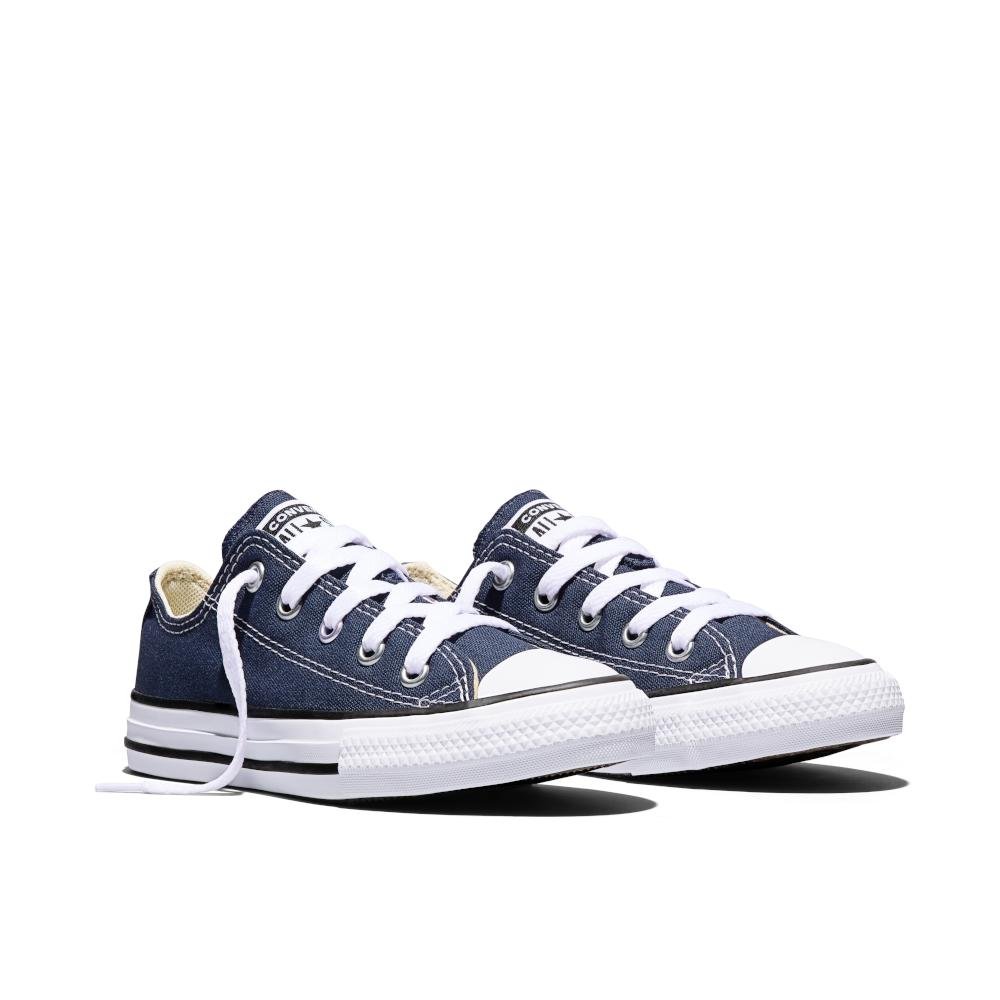 Tênis Juvenil Chuck Taylor All Star Canvas Cano Baixo Azul Azul 5