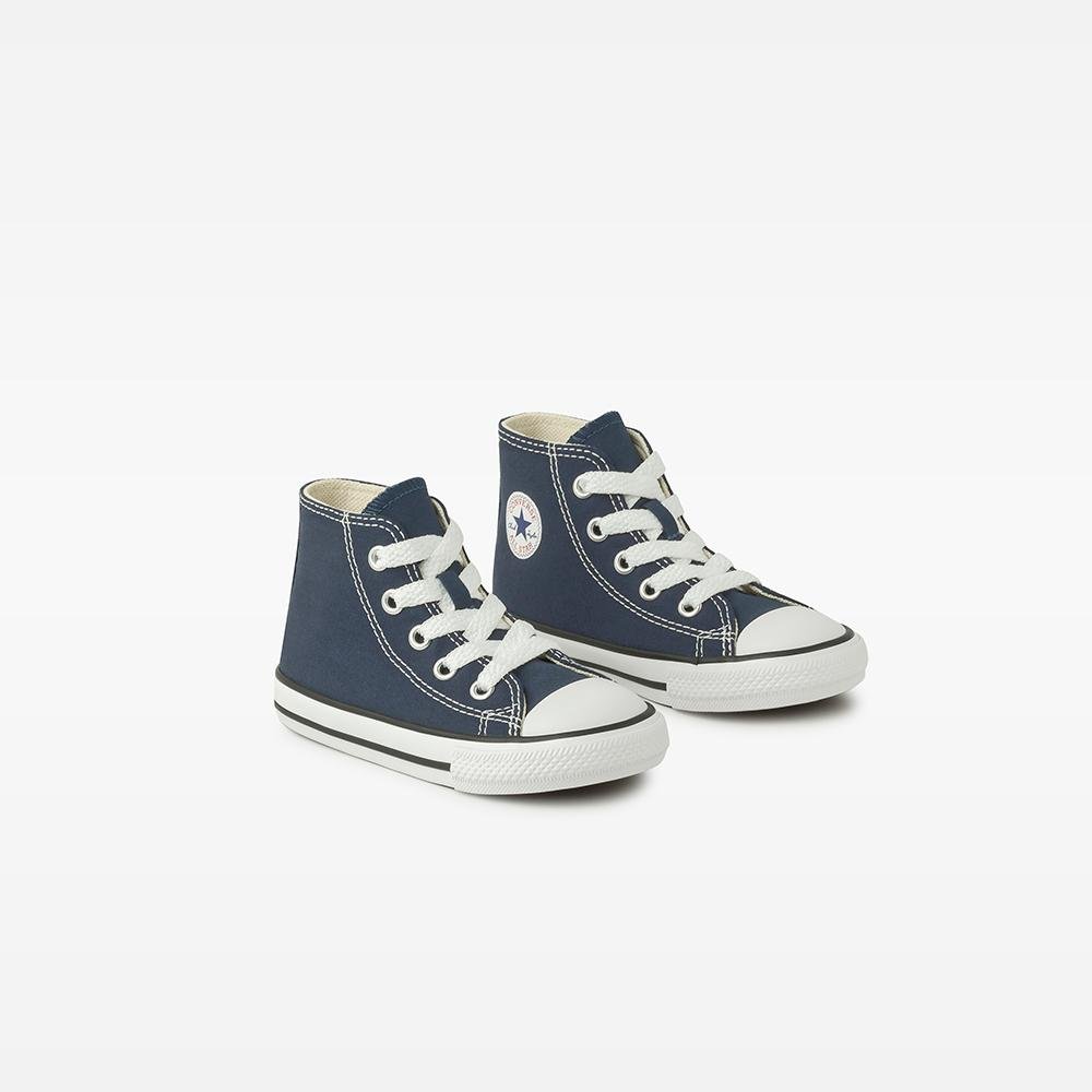 Tênis Criança Chuck Taylor All Star Canvas Cano Alto Azul Azul 4