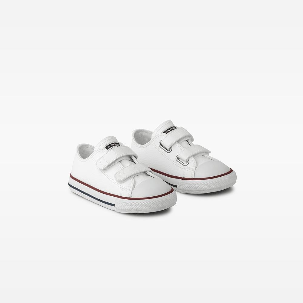 Tênis Criança Chuck Taylor All Star 2V Sintético Branco Branco 4