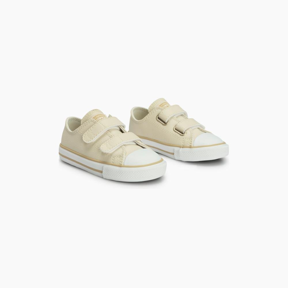 Tênis Criança Chuck Taylor All Star Sintético 2v Bege Bege 4