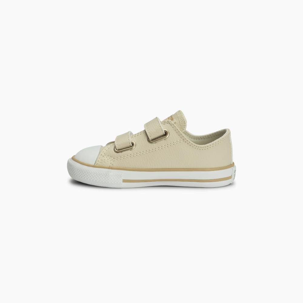 Tênis Criança Chuck Taylor All Star Sintético 2v Bege Bege 5