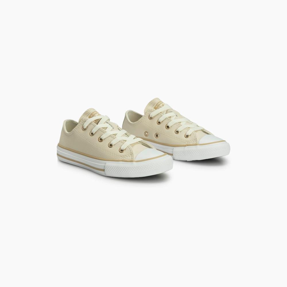 Tênis Juvenil Chuck Taylor All Star  Sintético Bege Bege 4