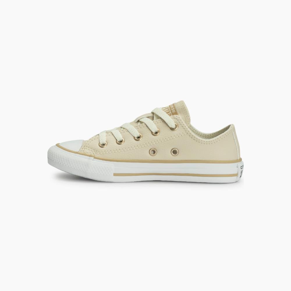 Tênis Juvenil Chuck Taylor All Star  Sintético Bege Bege 5