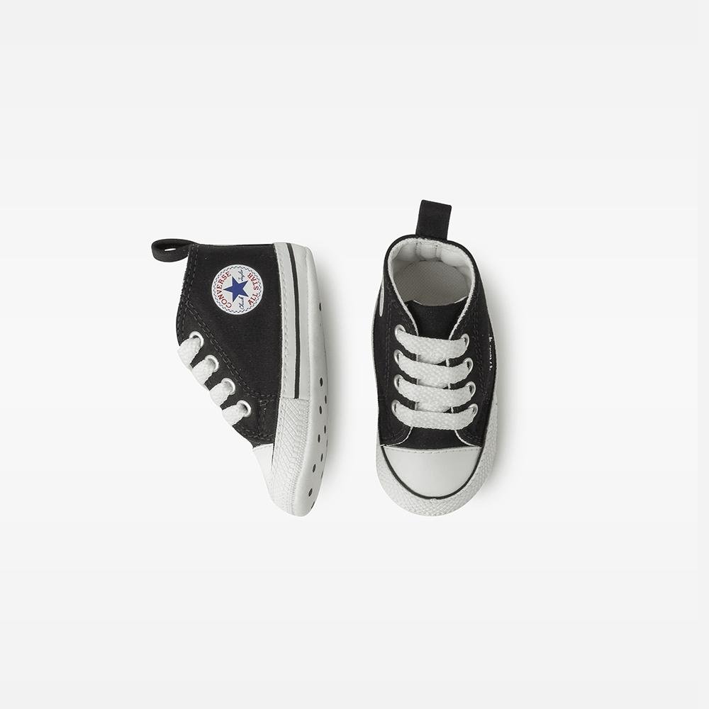 Tênis Bebê Chuck Taylor My First All Star Preto Preto 2