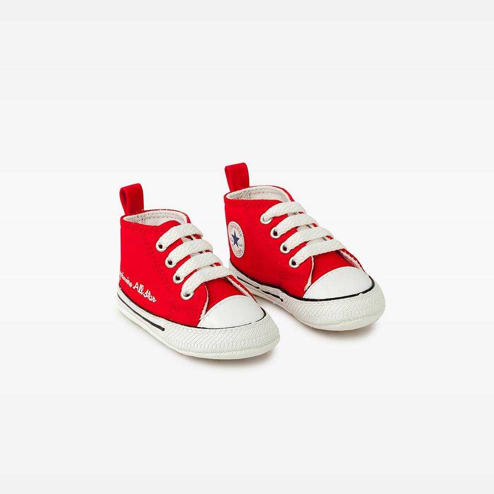 Tênis Bebê Chuck Taylor My First All Star Vermelho Vermelho 4