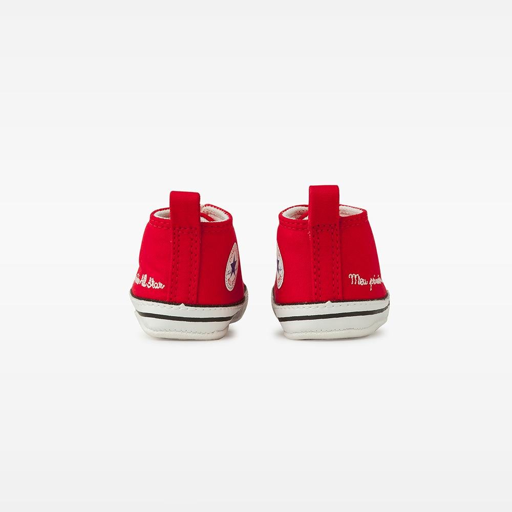 Tênis Bebê Chuck Taylor My First All Star Vermelho Vermelho 7