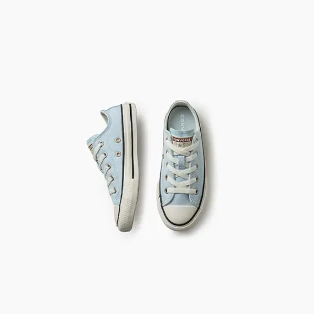 Tênis Juvenil Chuck Taylor All Star Summer Metals Baixo Azul Azul 2