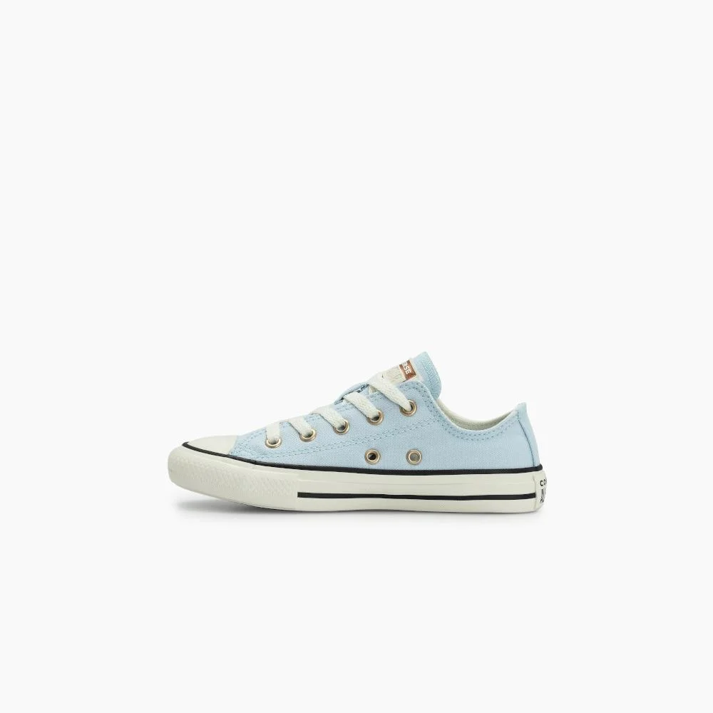 Tênis Juvenil Chuck Taylor All Star Summer Metals Baixo Azul Azul 4