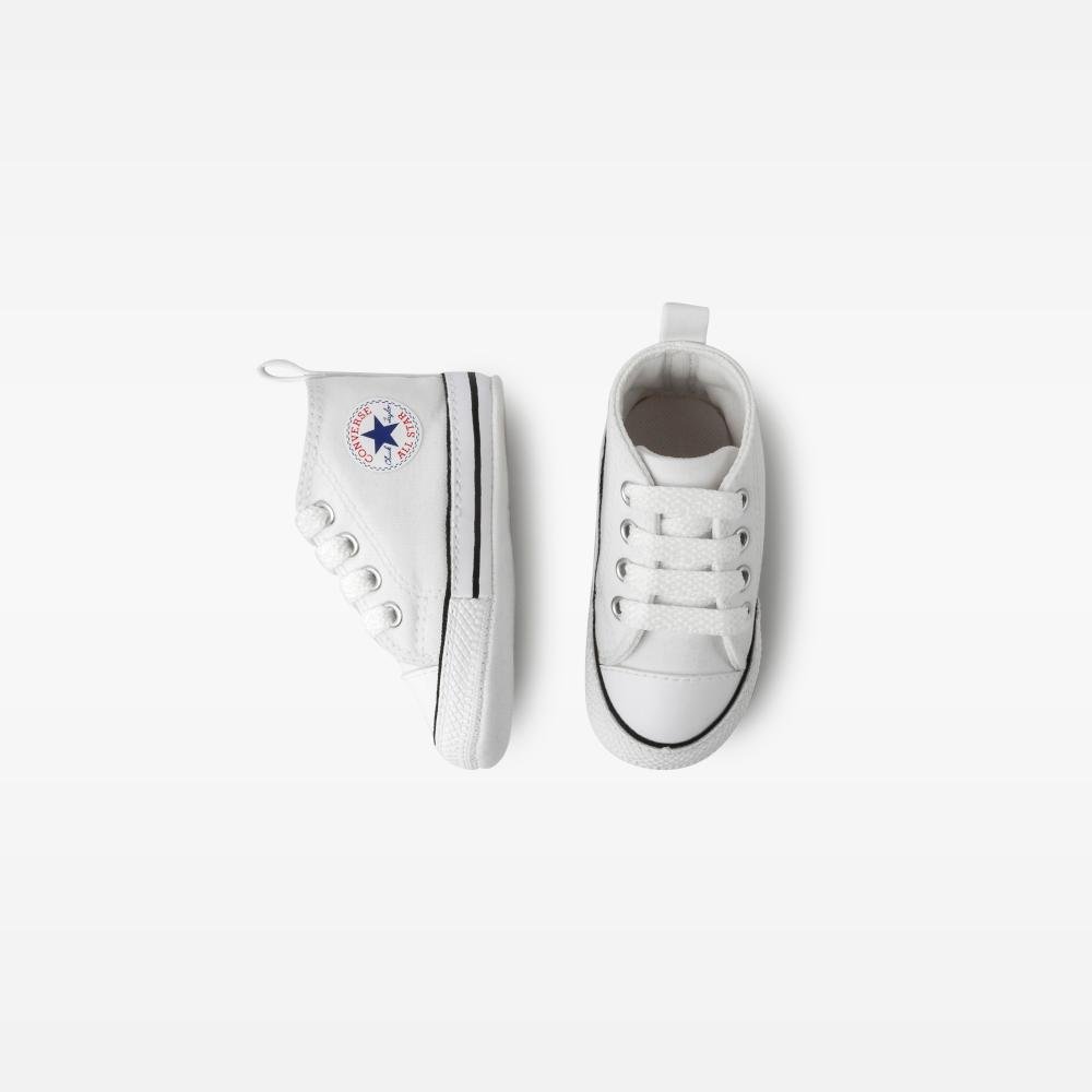 Tênis Bebê Chuck Taylor My First All Star Branco Branco 2