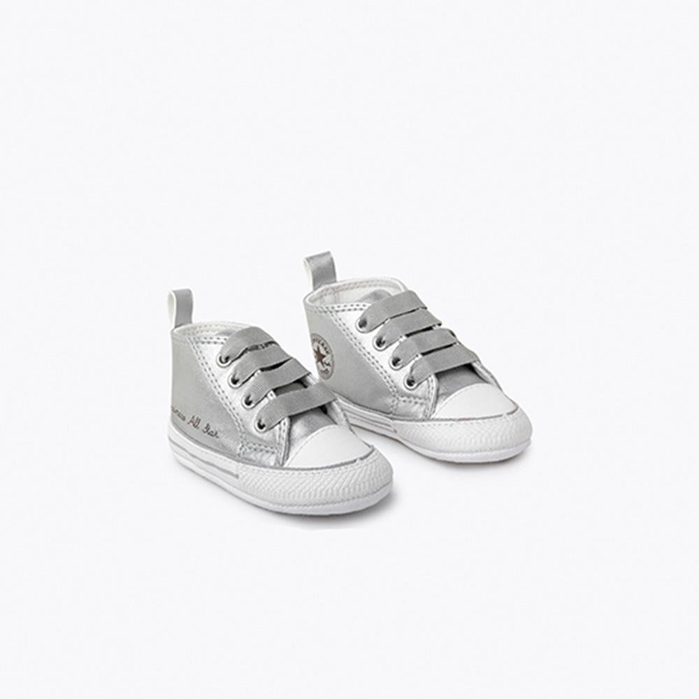 Tênis bebê Chuck Taylor My First All Star Cinza Cinza 4