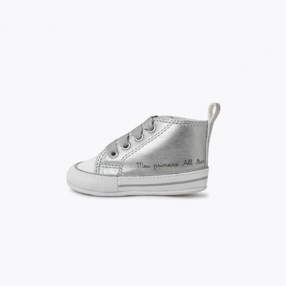 Tênis bebê Chuck Taylor My First All Star Cinza Cinza 5