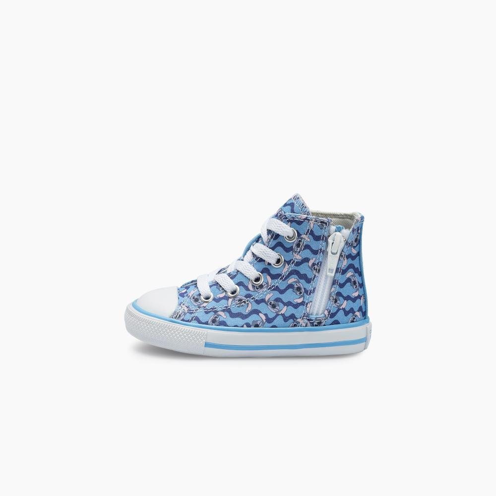 Tênis Criança Chuck Taylor All Star Stitch Side Zip Azul Azul 5