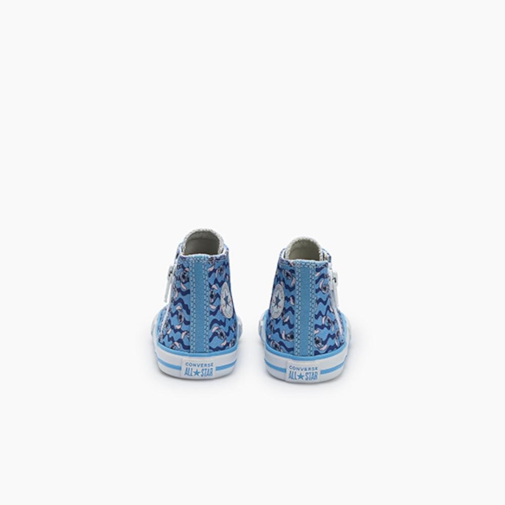 Tênis Criança Chuck Taylor All Star Stitch Side Zip Azul Azul 7