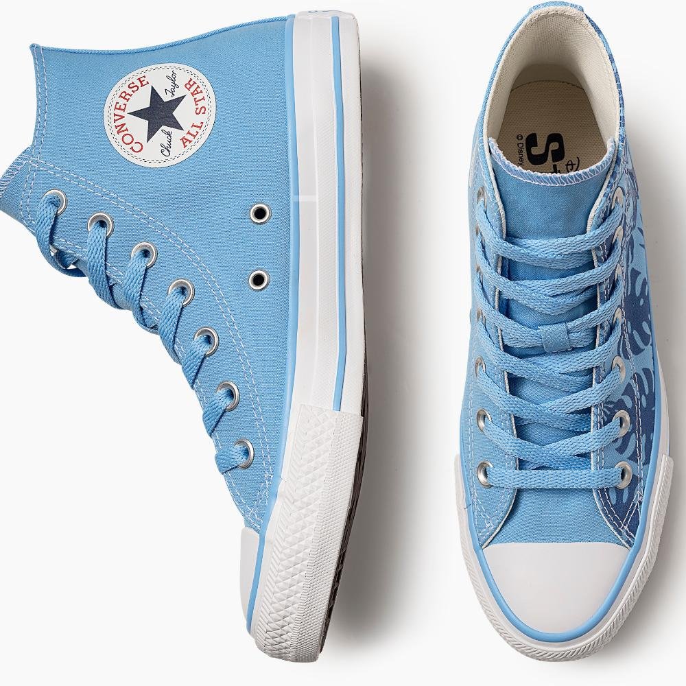 Tênis Juvenil Chuck Taylor All Star Disney Stitch Alto Azul Azul 5