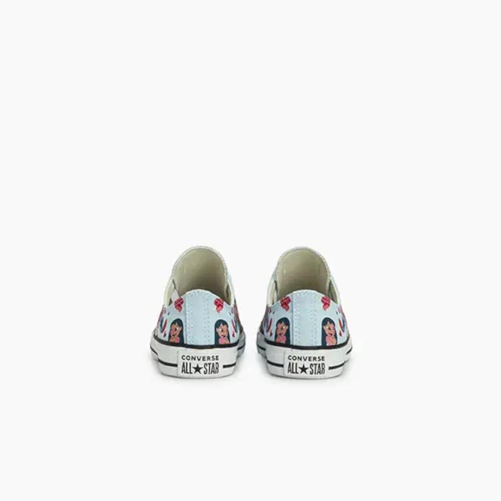 Tênis Juvenil Chuck Taylor All Star Stitch 2 Cano Baixo Azul Azul 6