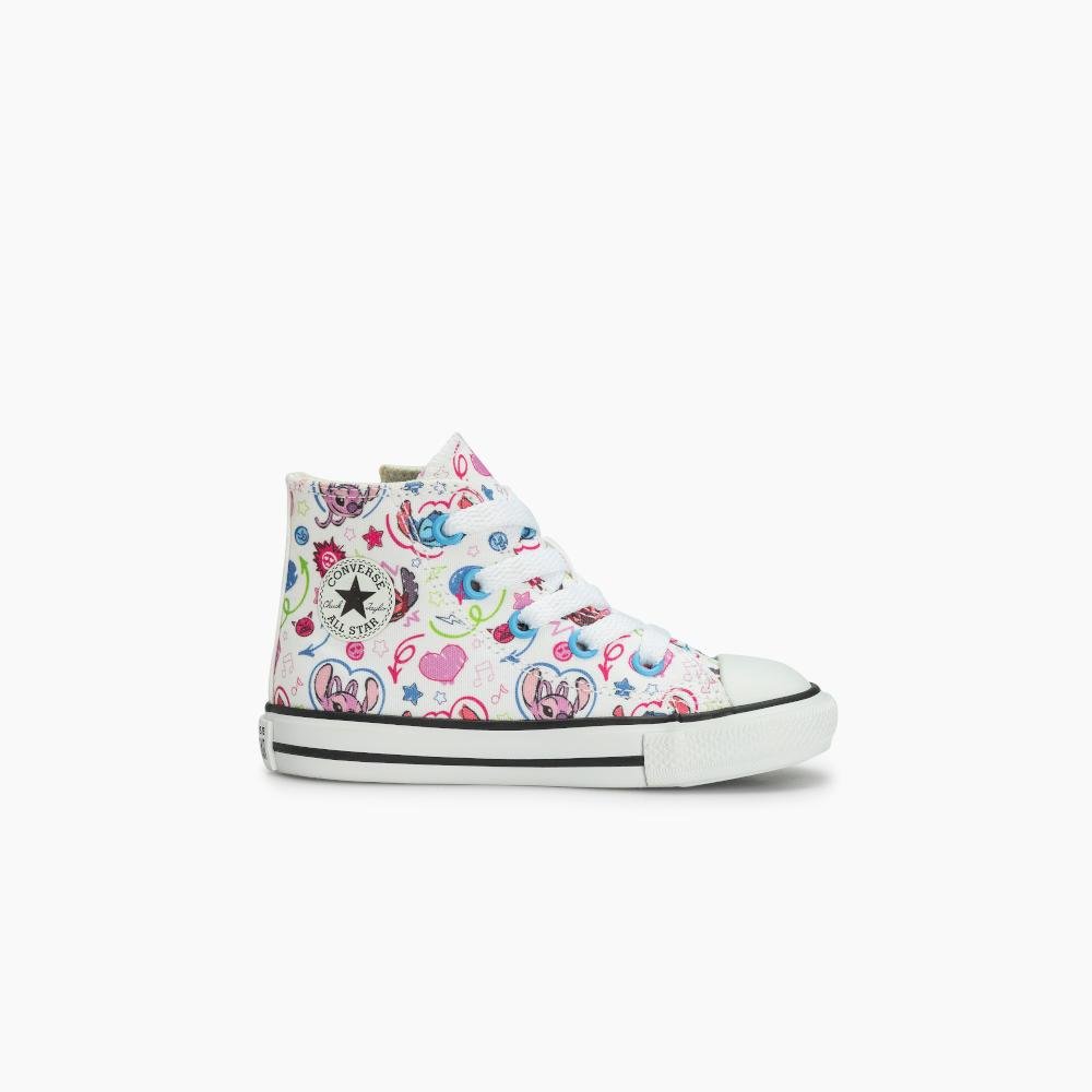Tênis Criança Chuck Taylor All Star Stitch 2 Side Zip Branco