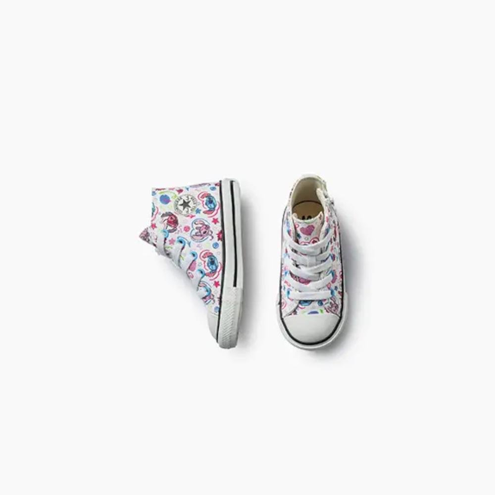 Tênis Criança Chuck Taylor All Star Stitch 2 Side Zip Branco Branco 4