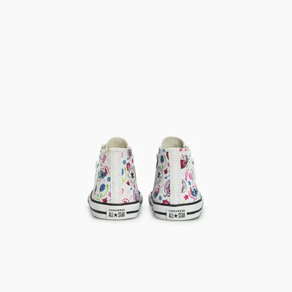 Tênis Criança Chuck Taylor All Star Stitch 2 Side Zip Branco Branco 7
