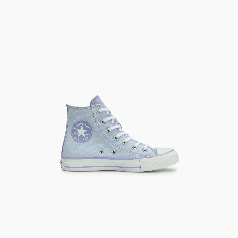 Tênis Juvenil Chuck Taylor All Star Stitch 2 Cano Alto Azul Azul 3