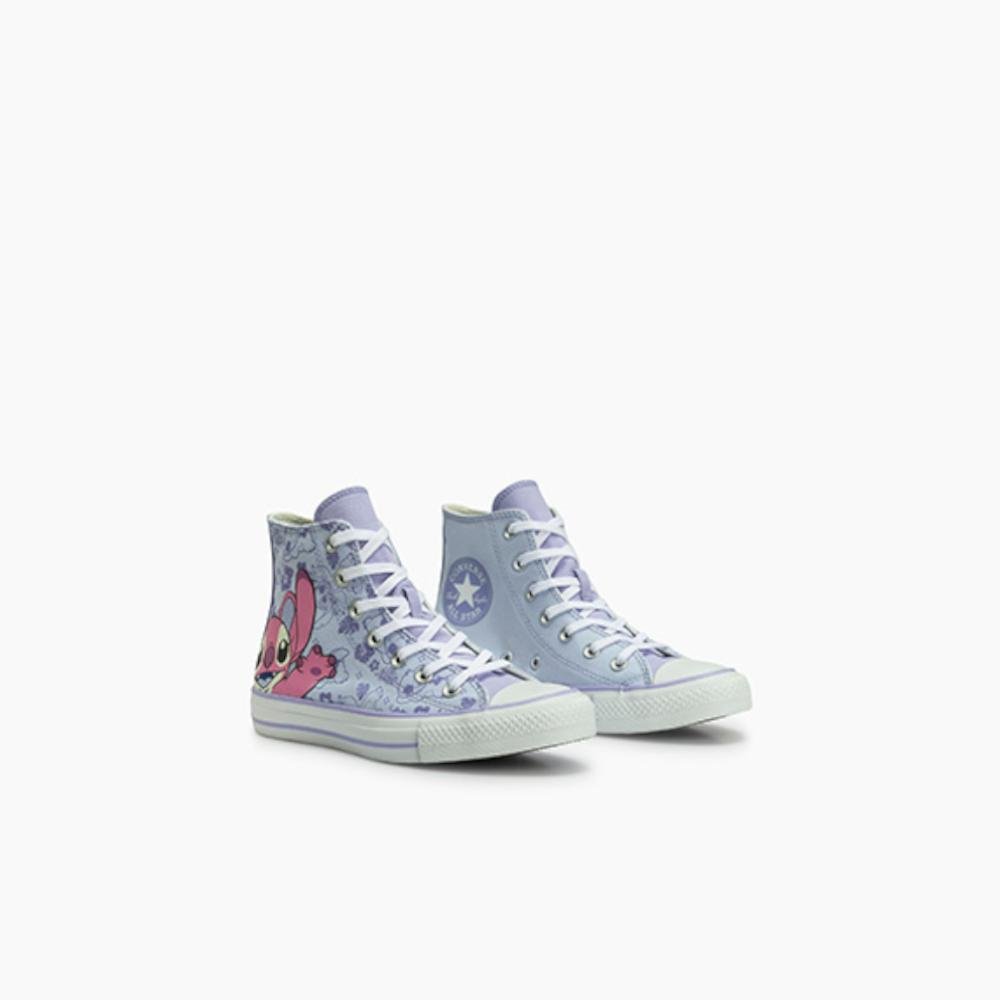 Tênis Juvenil Chuck Taylor All Star Stitch 2 Cano Alto Azul Azul 4