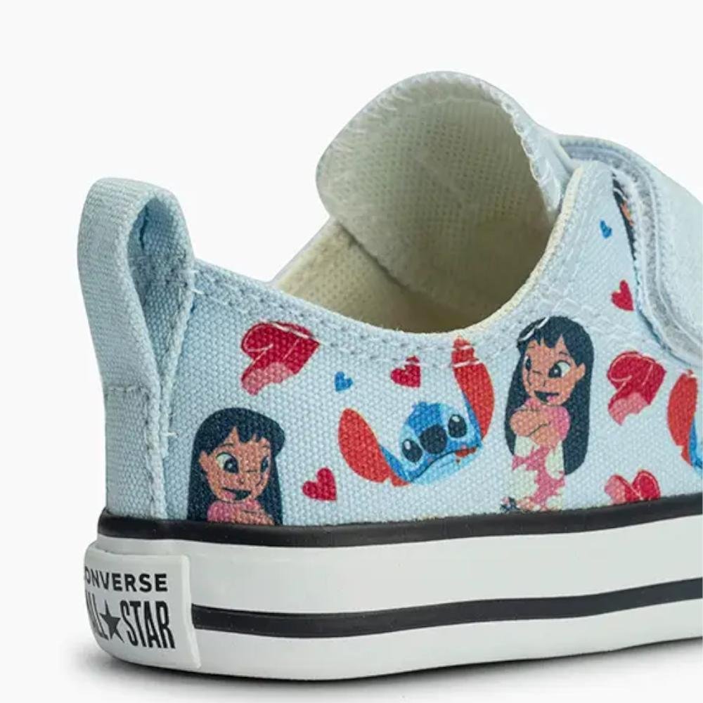 Tênis Criança Chuck Taylor All Star Disney Stitch 2 2v Azul Azul 2