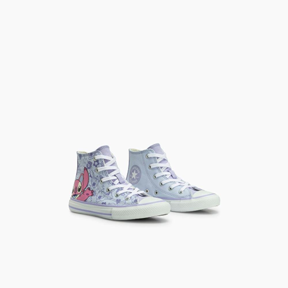 Tênis Juvenil Chuck Taylor All Star Stitch 2 Cano Alto Azul Azul 5