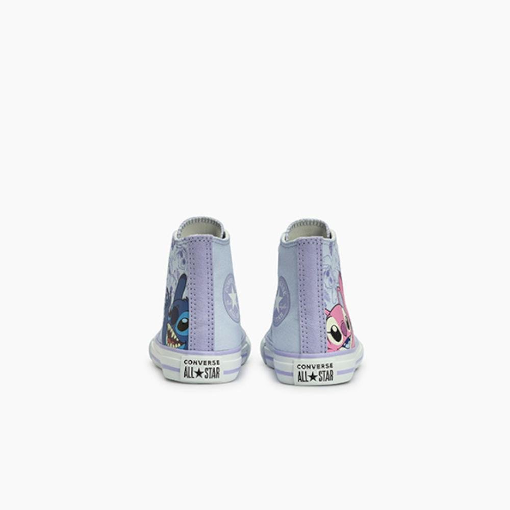 Tênis Juvenil Chuck Taylor All Star Stitch 2 Cano Alto Azul Azul 7