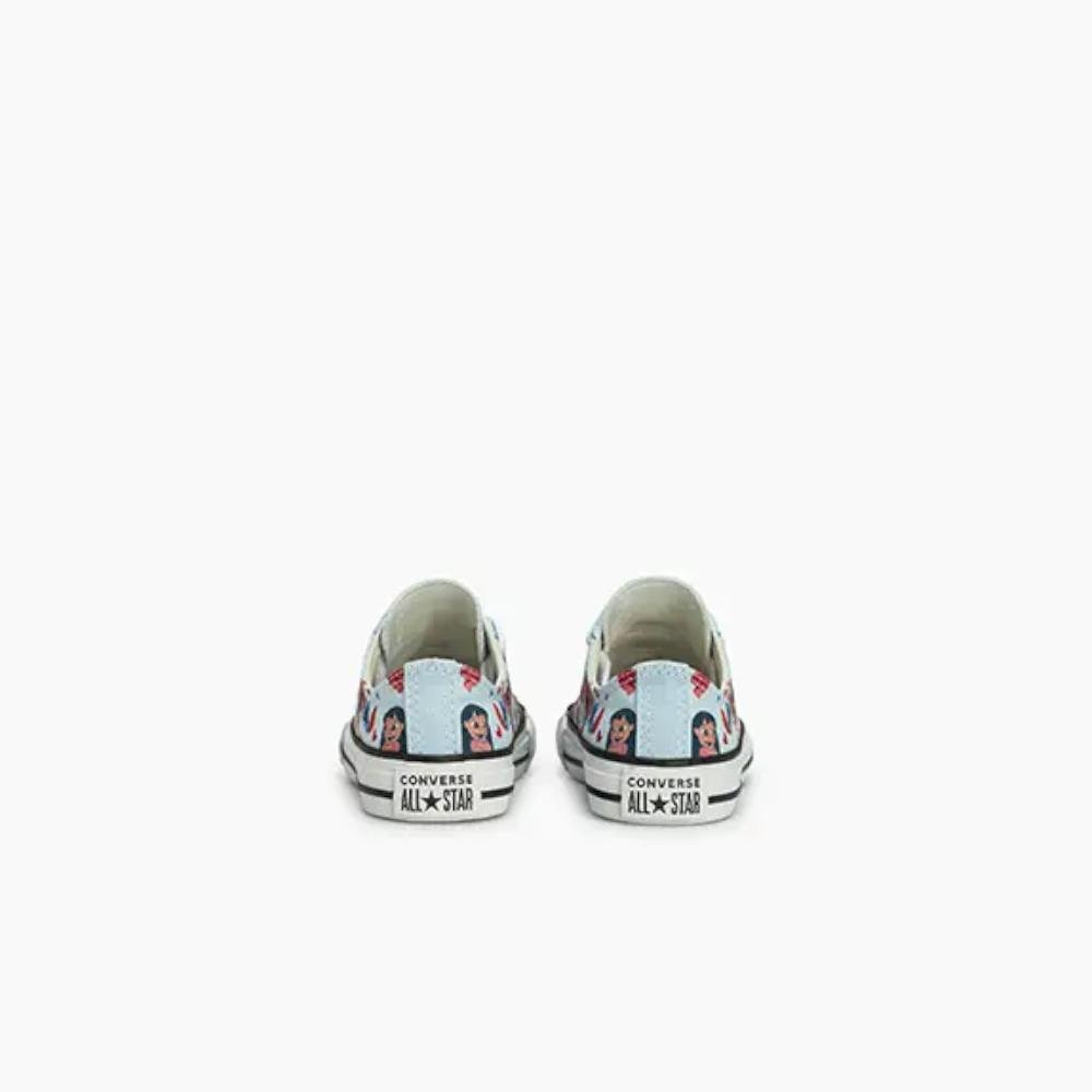 Tênis Juvenil Chuck Taylor All Star Stitch 2 Cano Baixo Azul Azul 7