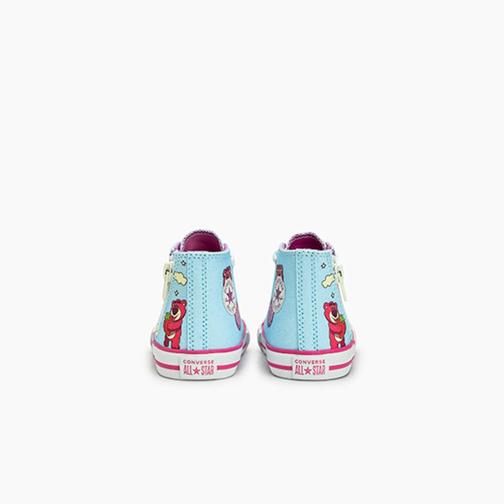 Tênis Criança Chuck Taylor All Star Urso Lotso Alto Azul Azul 8