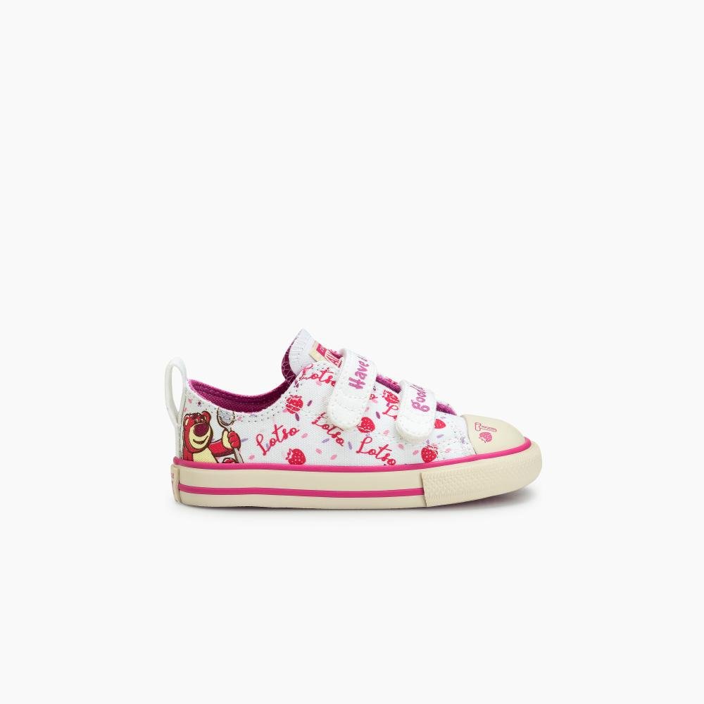 Tênis Criança Chuck Taylor All Star Urso Lotso Baixo Branco
