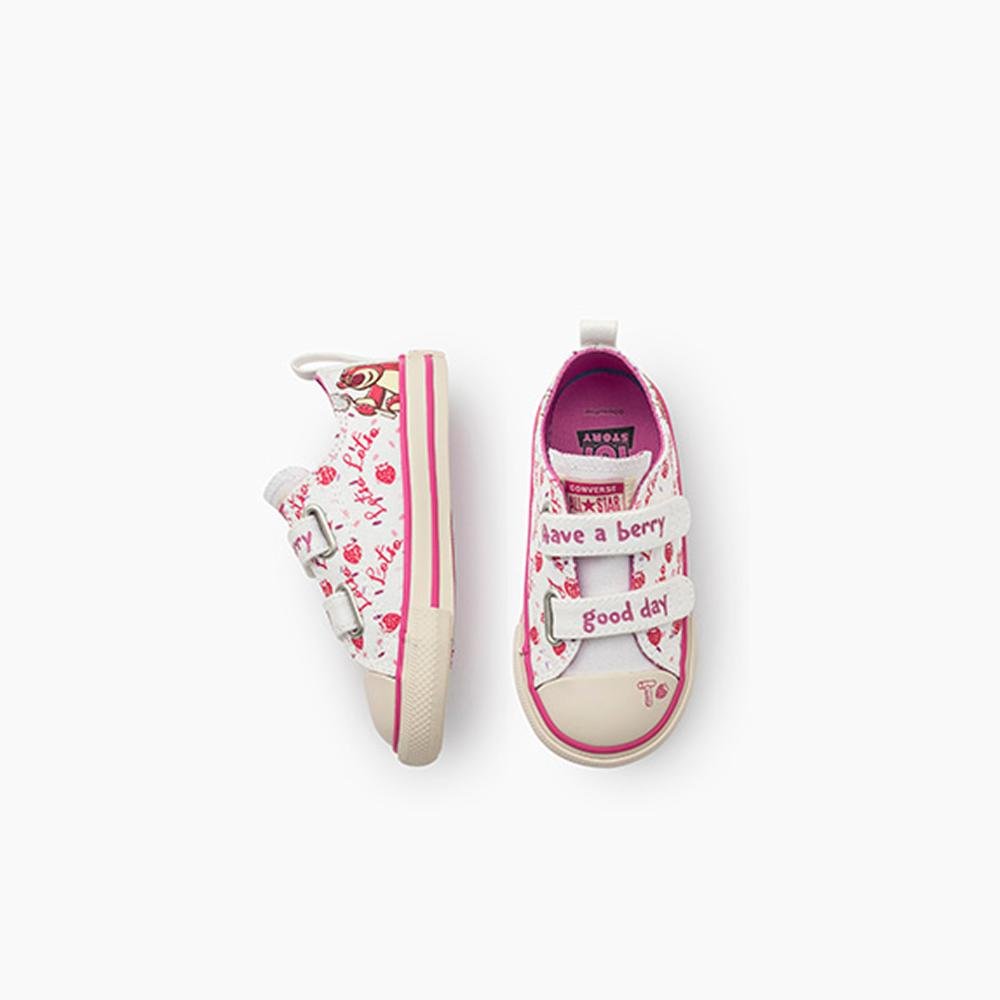 Tênis Criança Chuck Taylor All Star Urso Lotso Baixo Branco Branco 5