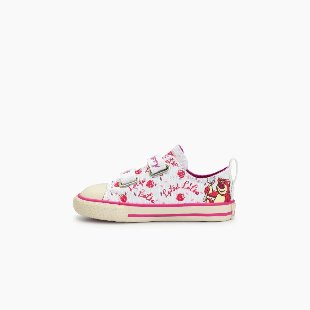 Tênis Criança Chuck Taylor All Star Urso Lotso Baixo Branco Branco 7