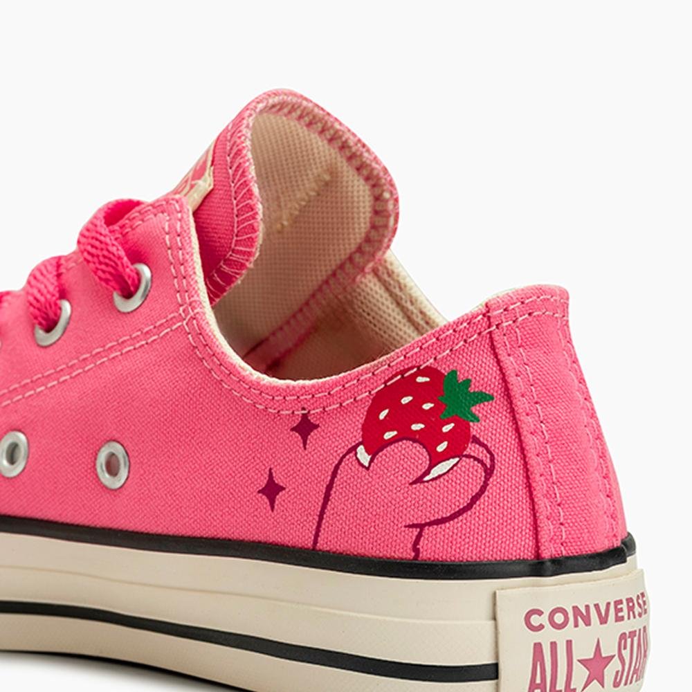 Tênis Chuck Taylor All Star Disney Urso Lotso Baixo Rosa Rosa 2