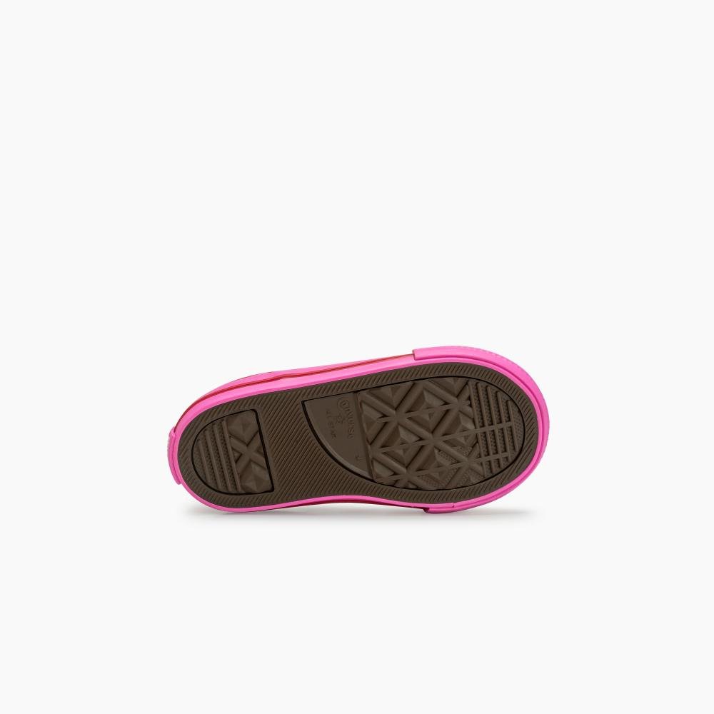 Tênis Criança Chuck Taylor All Star Urso Lotso Alto Rosa Rosa 7