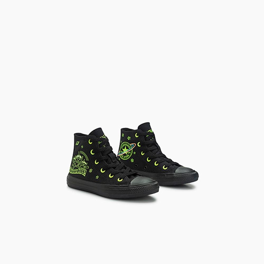 Tênis Juvenil Chuck Taylor All Star Pizza Planet Alto Preto Preto 4