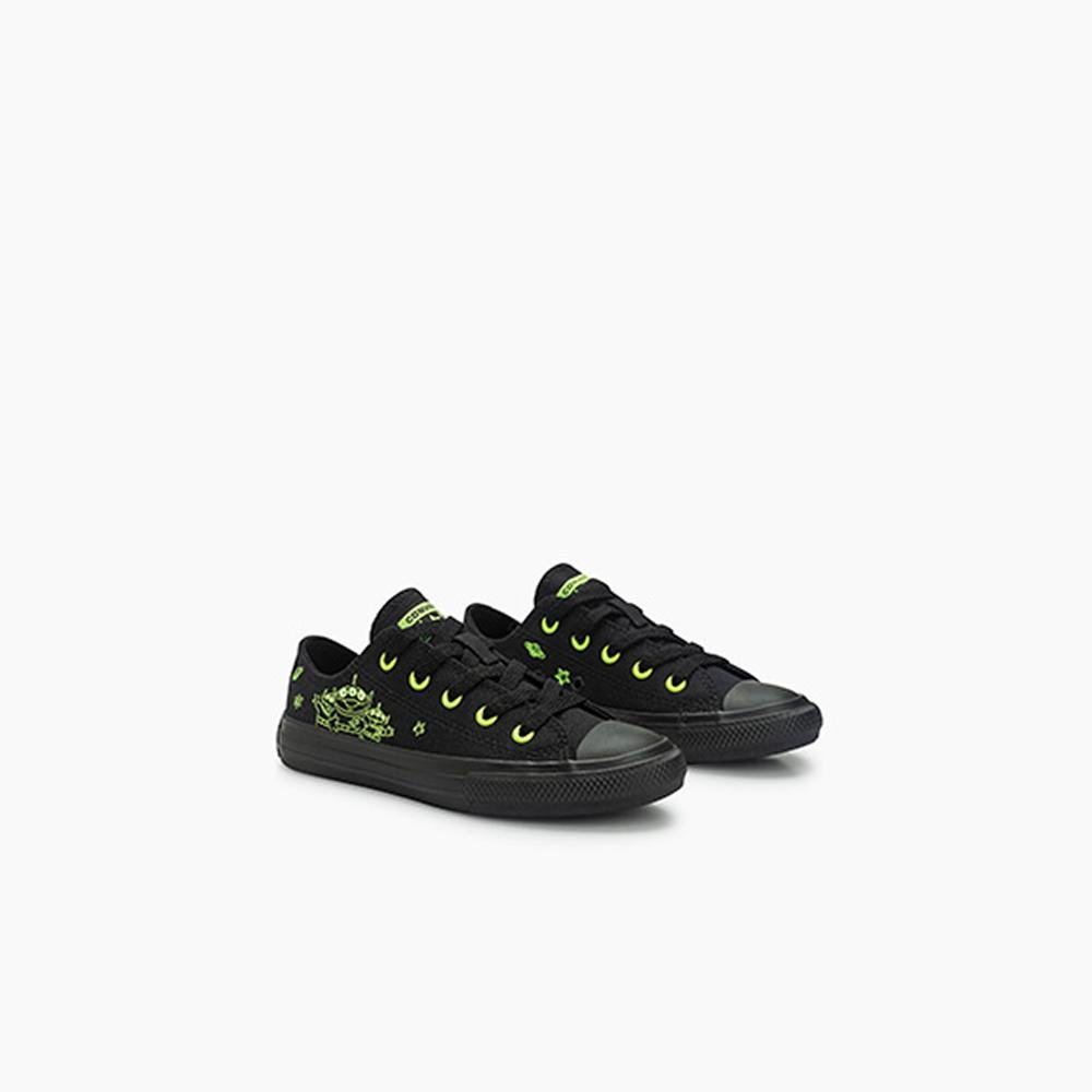 Tênis Juvenil Chuck Taylor All Star Pizza Planet Baixo Preto Preto 5