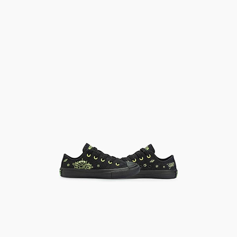 Tênis Juvenil Chuck Taylor All Star Pizza Planet Baixo Preto Preto 6