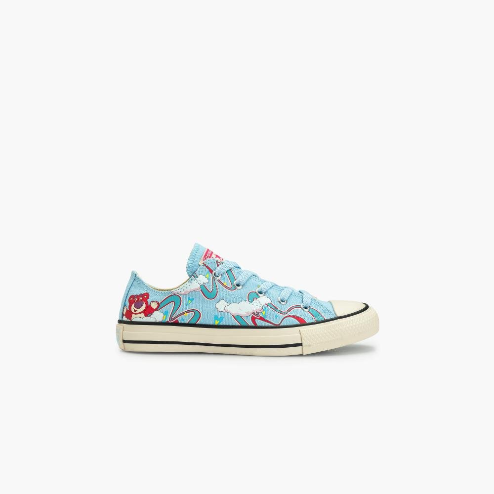 Tênis Chuck Taylor All Star Disney Urso Lotso Baixo Azul