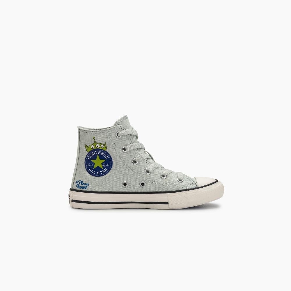 Tênis Juvenil Chuck Taylor All Star Pizza Planet Alto Verde