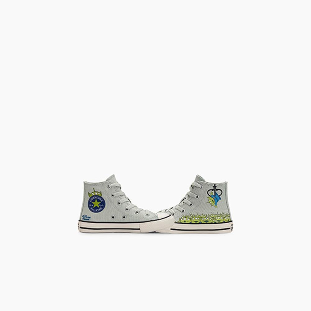 Tênis Juvenil Chuck Taylor All Star Pizza Planet Alto Verde Verde 6